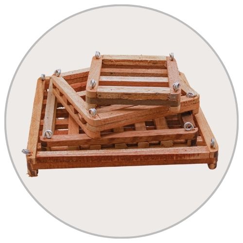 Wooden Slatted Plaques