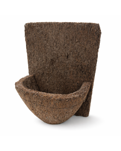 11" x 8" Fern Fiber Wall Mount Orchid Pot