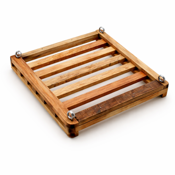 10" x 10" Wooden Orchid Mounting Plaque