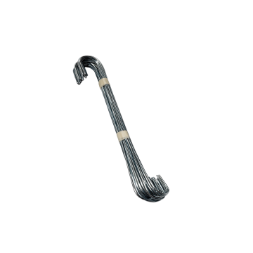 12" Heavy Duty Wire S Hooks - Bundle of 25
