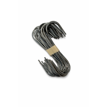 6" Heavy Duty Wire S Hooks - Bundle of 25