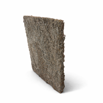 9" x 7" Fern Fiber Orchid Mounting Plaque - 0.75" Thick