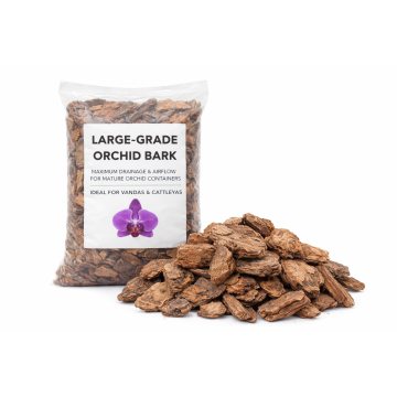 2 Cubic Foot Coarse Orchid Bark - Premium Potting Media