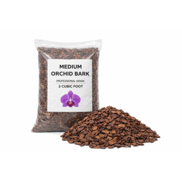 2 Cubic Foot Medium Orchid Bark - Professional Grade